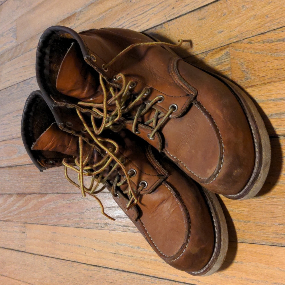 RedWing 6-inch Classic Moc Boots
